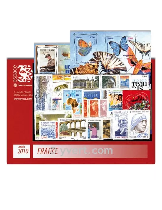n° 4431/4527  - Timbre France Année complète  (2010)