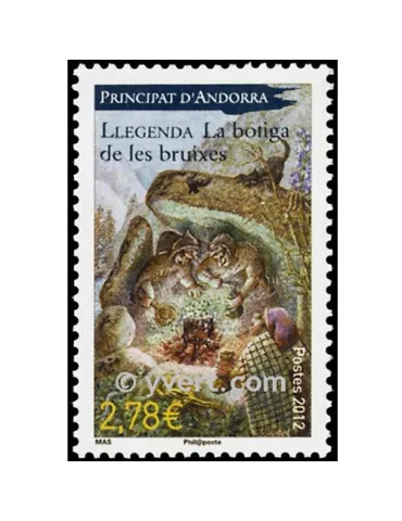 n° 718 -  Timbre Andorre Poste