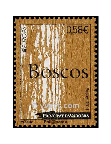 n° 707 -  Timbre Andorre Poste