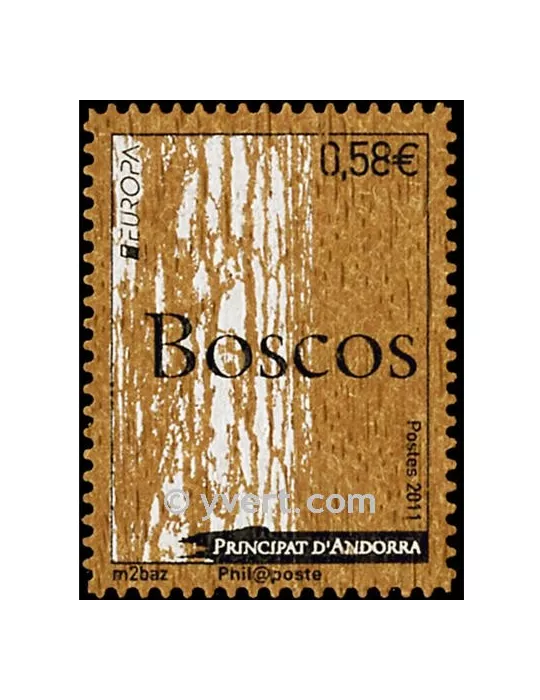 n° 707 -  Timbre Andorre Poste