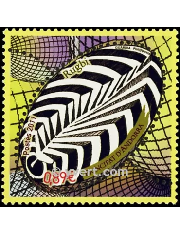 n° 711 -  Timbre Andorre Poste