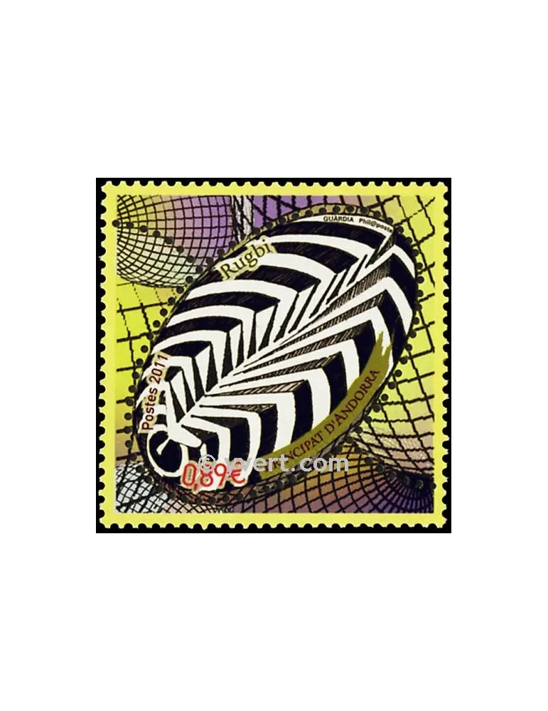 n° 711 -  Timbre Andorre Poste