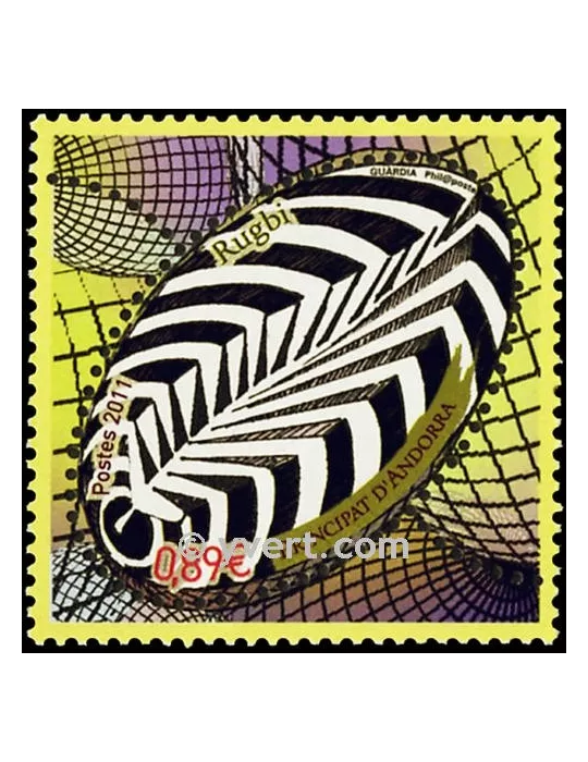n° 711 -  Timbre Andorre Poste