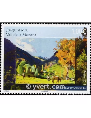 n° 720 -  Timbre Andorre Poste