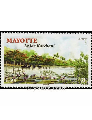 n° 254 -  Timbre Mayotte Poste