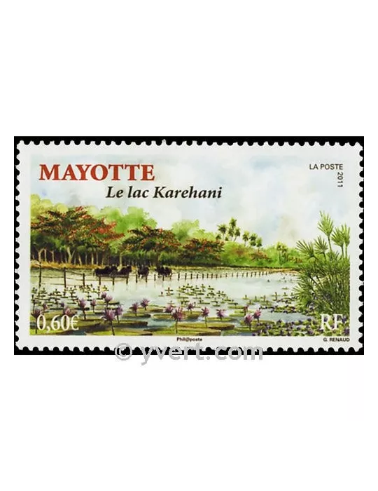 n° 254 -  Timbre Mayotte Poste