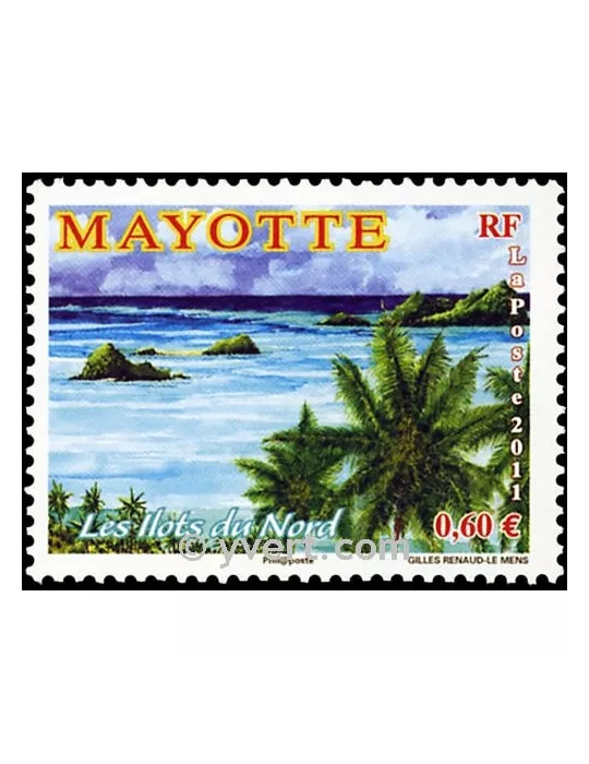 n° 264 -  Timbre Mayotte Poste