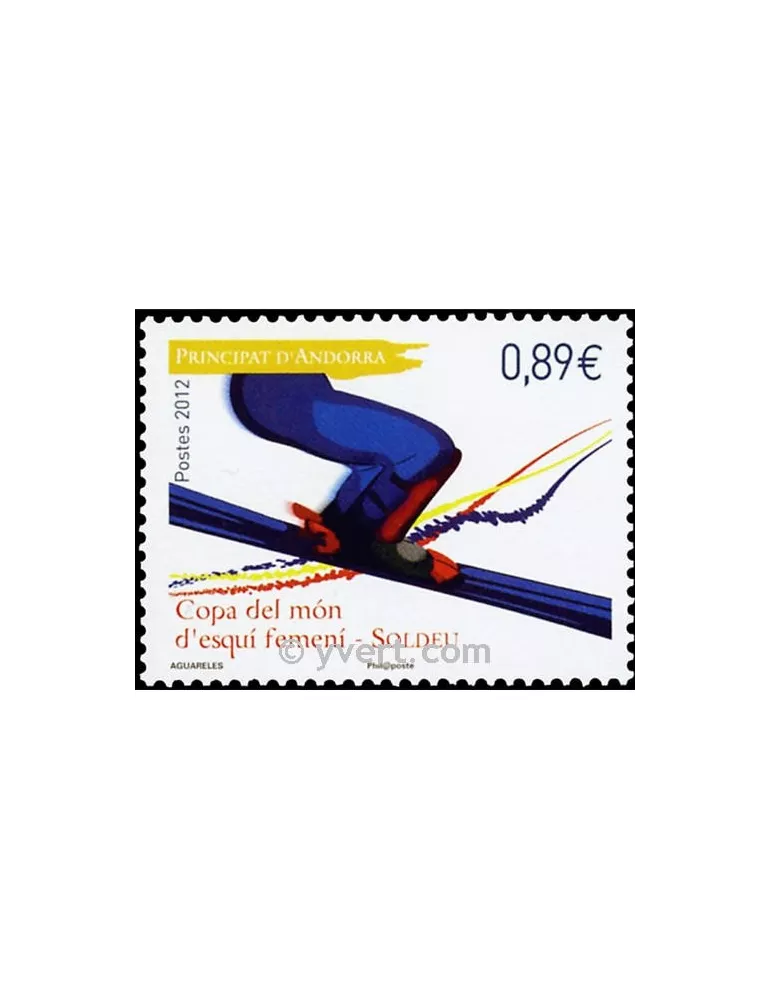 n° 719 -  Timbre Andorre Poste