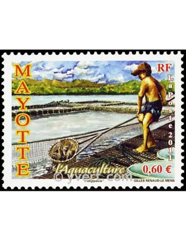 n° 261 -  Timbre Mayotte Poste