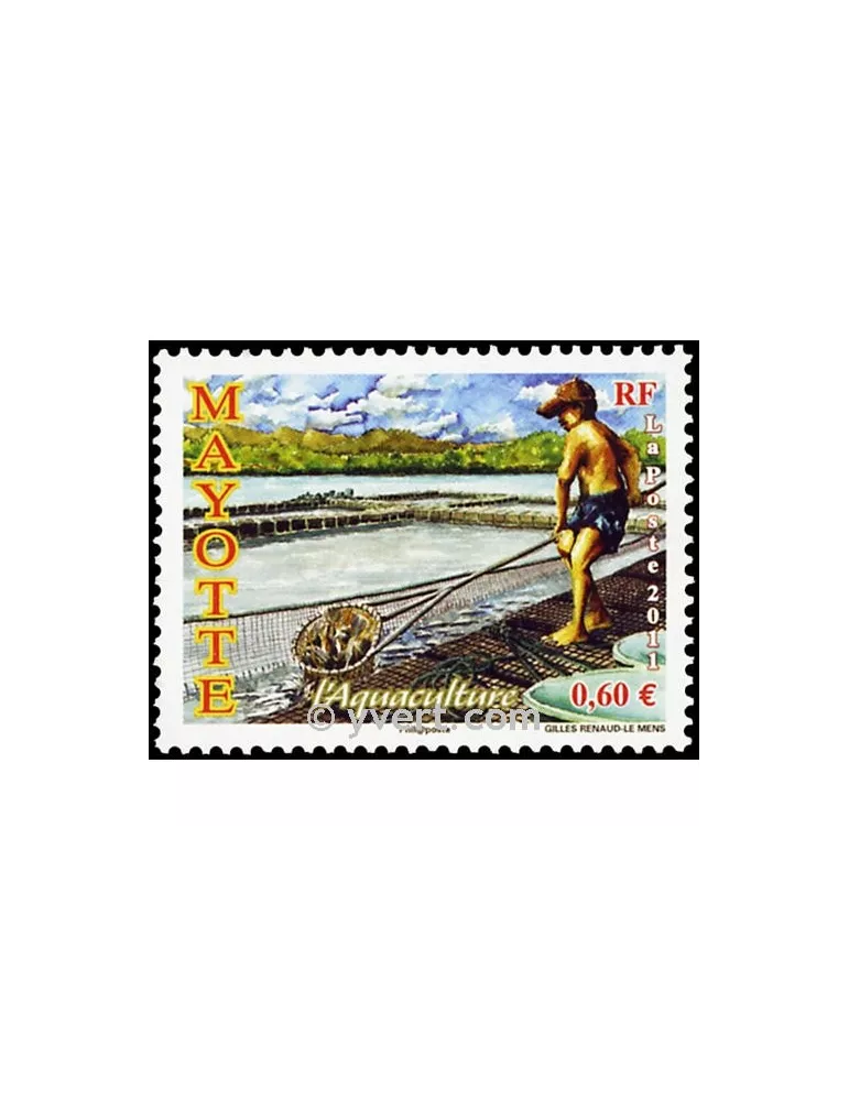n° 261 -  Timbre Mayotte Poste