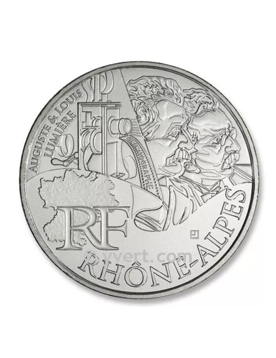 10€ DES REGIONS - Rhône-Alpes - 2012