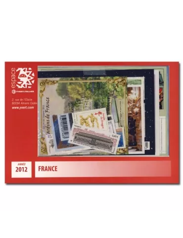 n° 4631/4710  - Timbre France Année complète  (2012)