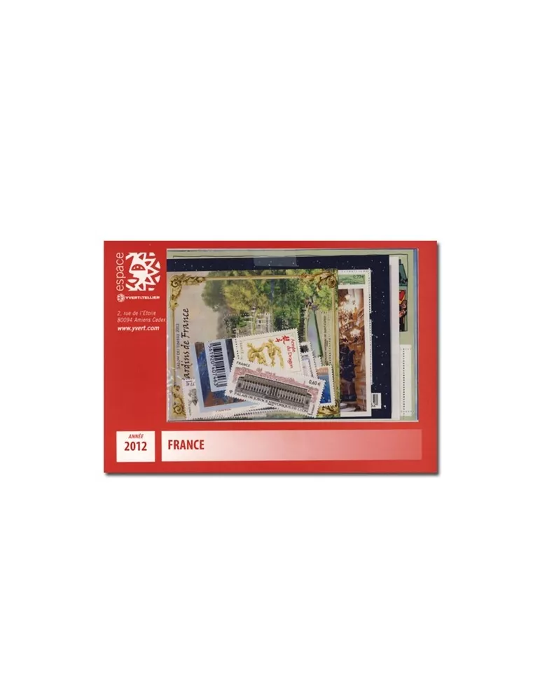 n° 4631/4710  - Timbre France Année complète  (2012)