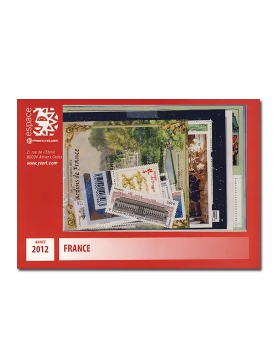 n° 4631/4710  - Timbre France Année complète  (2012)