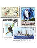 CAP VERT : pochette de 50 timbres (Oblitérés)