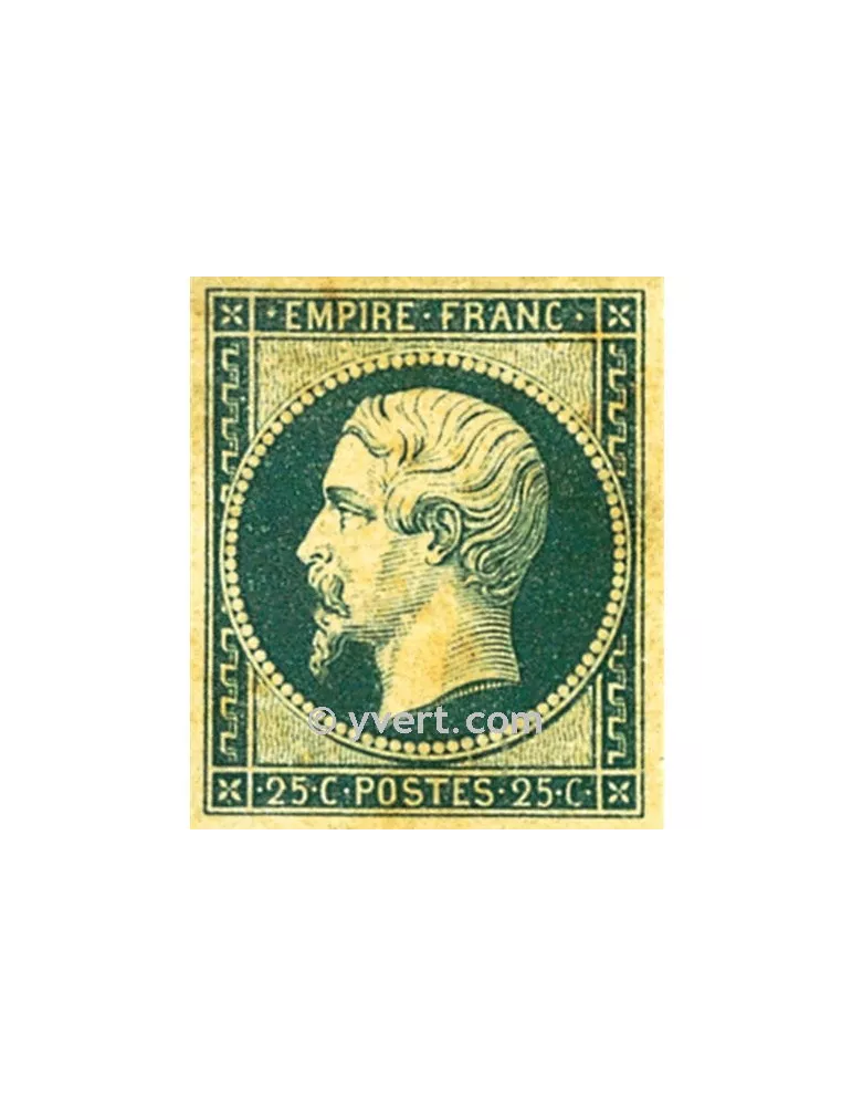 n° 15 obl. - Napoléon III (Empire Non dentelé)