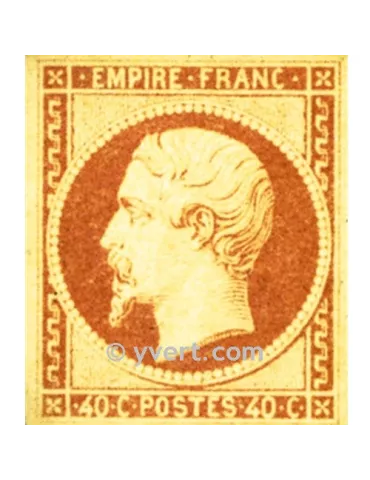 n° 16 obl. - Napoléon III (Empire Non dentelé)
