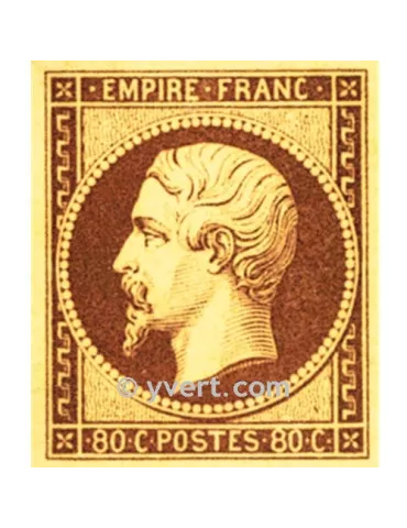 n° 17A obl. - Napoléon III (Empire Non dentelé)