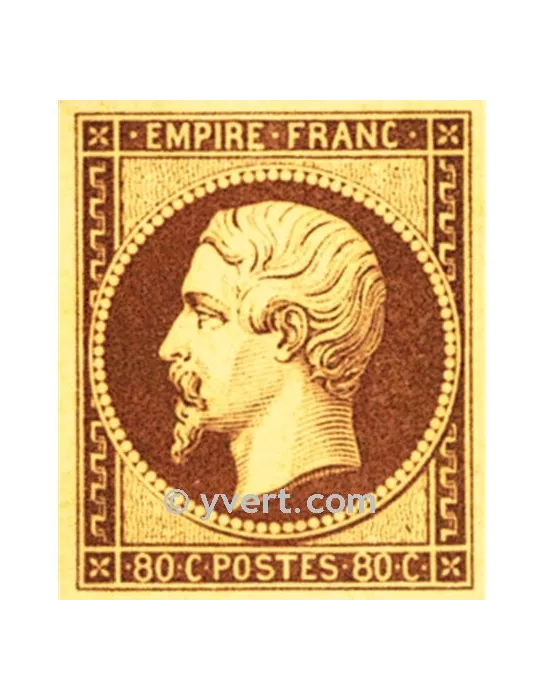 n° 17A obl. - Napoléon III (Empire Non dentelé)