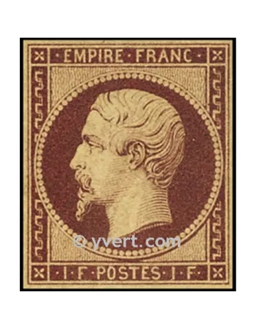n° 18 obl. - Napoléon III (Empire Non dentelé)