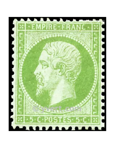 n° 20 obl. - Napoléon III (Empire non lauré)