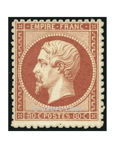 n° 24 obl. - Napoléon III (Empire non lauré)