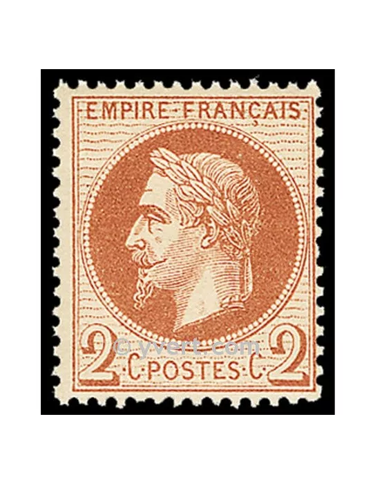 n° 26 obl. - Napoléon III (Empire lauré)