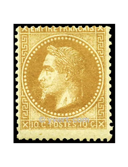 n° 28A obl. - Napoléon III (Empire lauré)