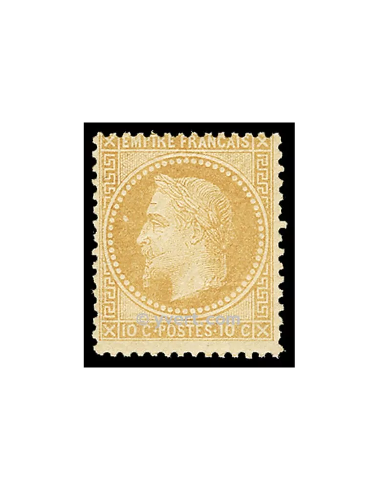 n° 28B obl. - Napoléon III (Empire lauré)