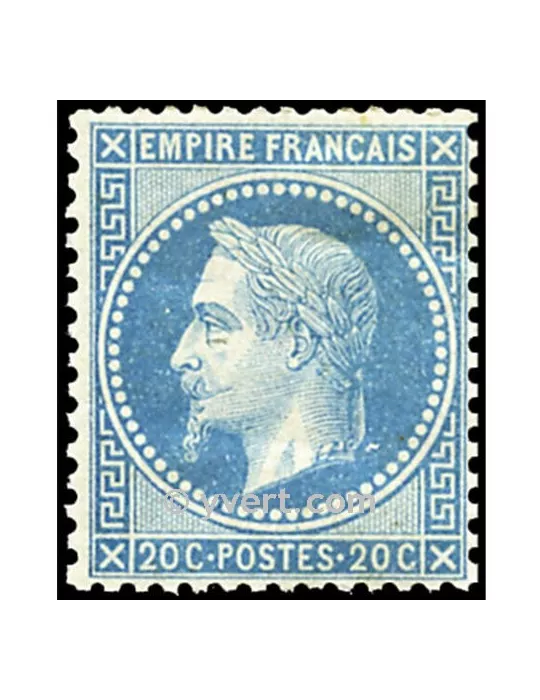 n° 29B obl. - Napoléon III (Empire lauré)