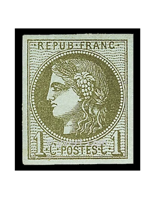 n° 39A obl. - Cérès (Émission de Bordeaux)