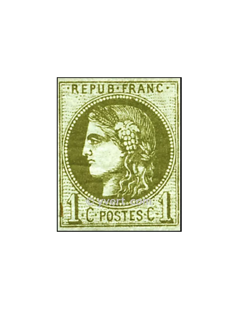 n° 39B obl. - Cérès (Émission de Bordeaux)