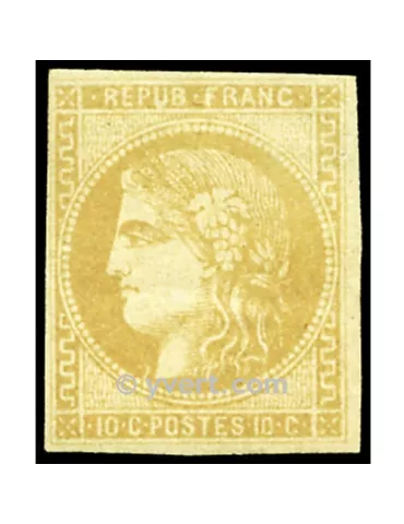 n° 43A obl. - Cérès (Émission de Bordeaux)
