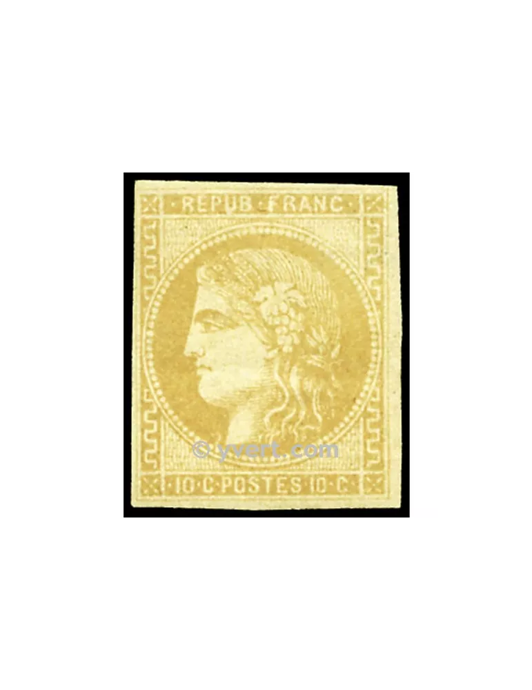 n° 43A obl. - Cérès (Émission de Bordeaux)