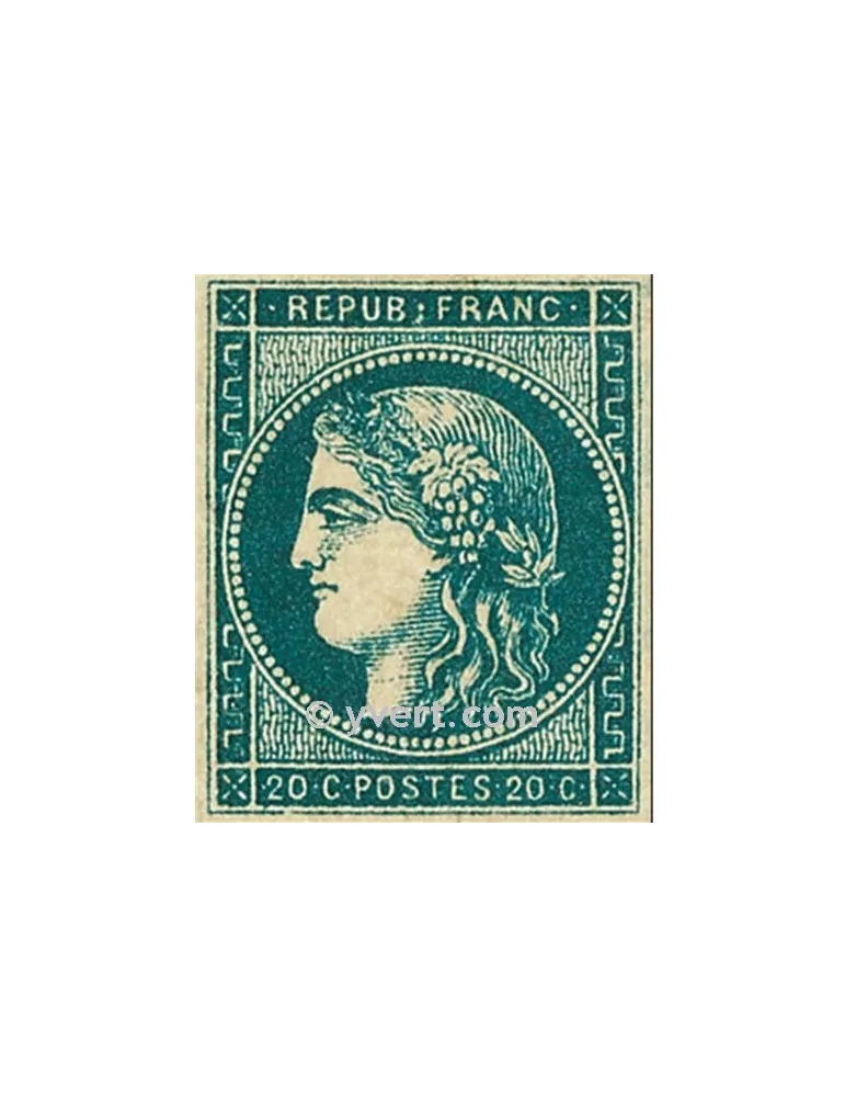 n° 45A obl. - Cérès (Émission de Bordeaux)