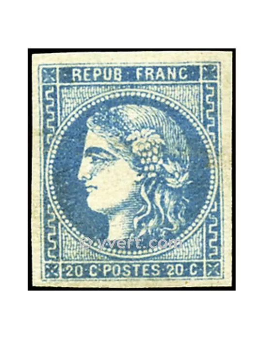 n° 46B obl. - Cérès (Émission de Bordeaux)