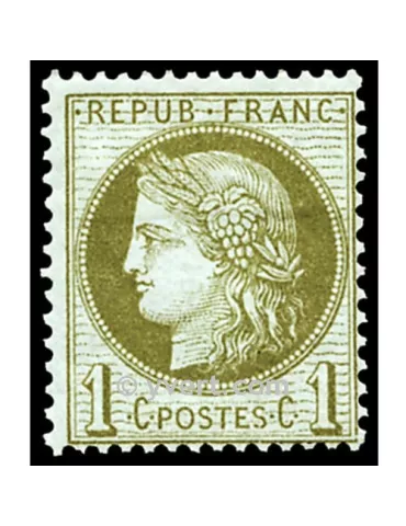 n° 50 obl. - Type Cérès dentelé (IIIe République)