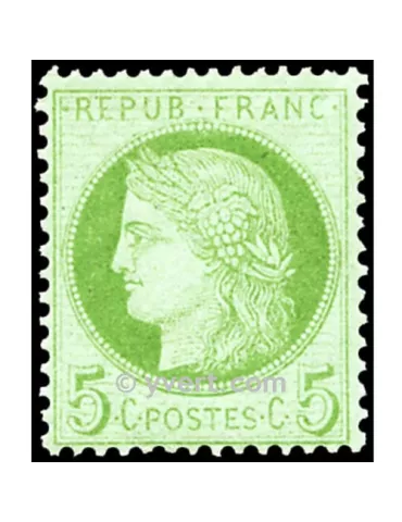 n° 53 obl. - Type Cérès dentelé (IIIe République)