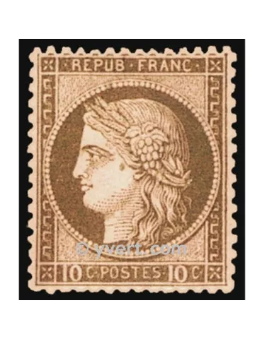 n° 54 obl. - Type Cérès dentelé (IIIe République)