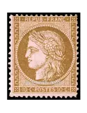 n° 58 obl. - Type Cérès dentelé (IIIe République)