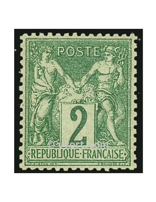 n° 62 obl. - Type Sage (Type I)