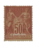 n° 104 obl. - Type Sage. Type II et III