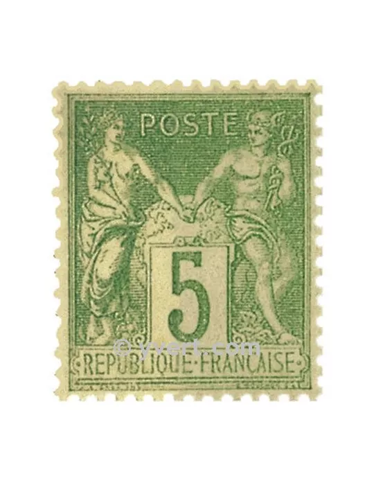 n° 106 obl. - Type Sage (Type II)