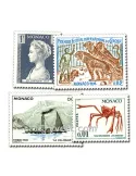 MONACO : pochette de 500 timbres (Oblitérés)
