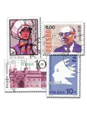 POLOGNE : pochette de 1500 timbres (Oblitérés)