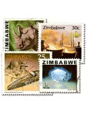 ZIMBABWE : pochette de 50 timbres (Oblitérés)