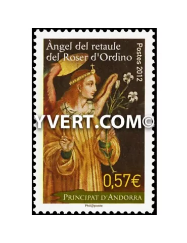 n° 733 -  Timbre Andorre Poste