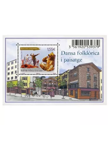 n° F735 -  Timbre Andorre Poste