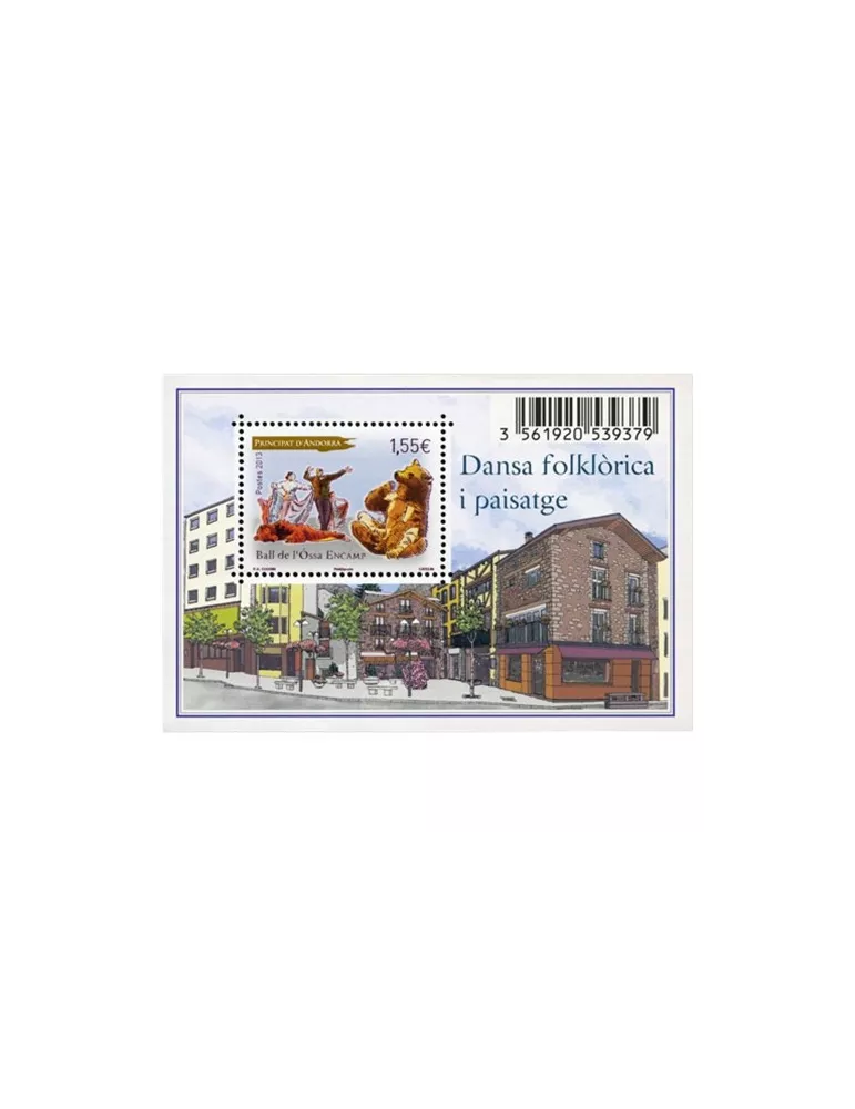 n° F735 -  Timbre Andorre Poste