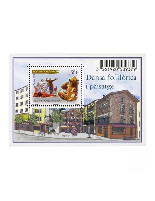 n° F735 -  Timbre Andorre Poste